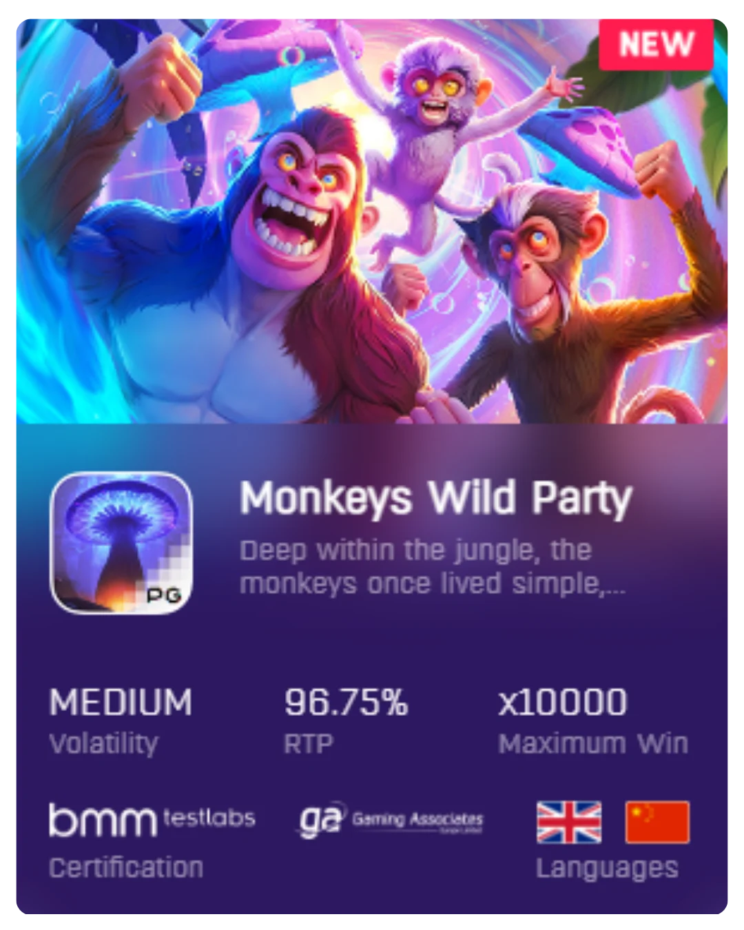 Monkeys Wild Party